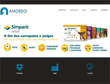 Tablet Screenshot of amoedodistribuidora.com